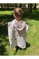 Organik Müslin Panço Unisex RENKLİ 0-4 Yaş
