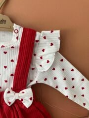 KALPLİ KIZ BEBEK ELBİSE